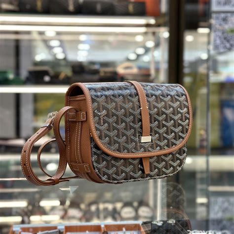 white goyard crossbody|goyard belvedere pm price 2023.